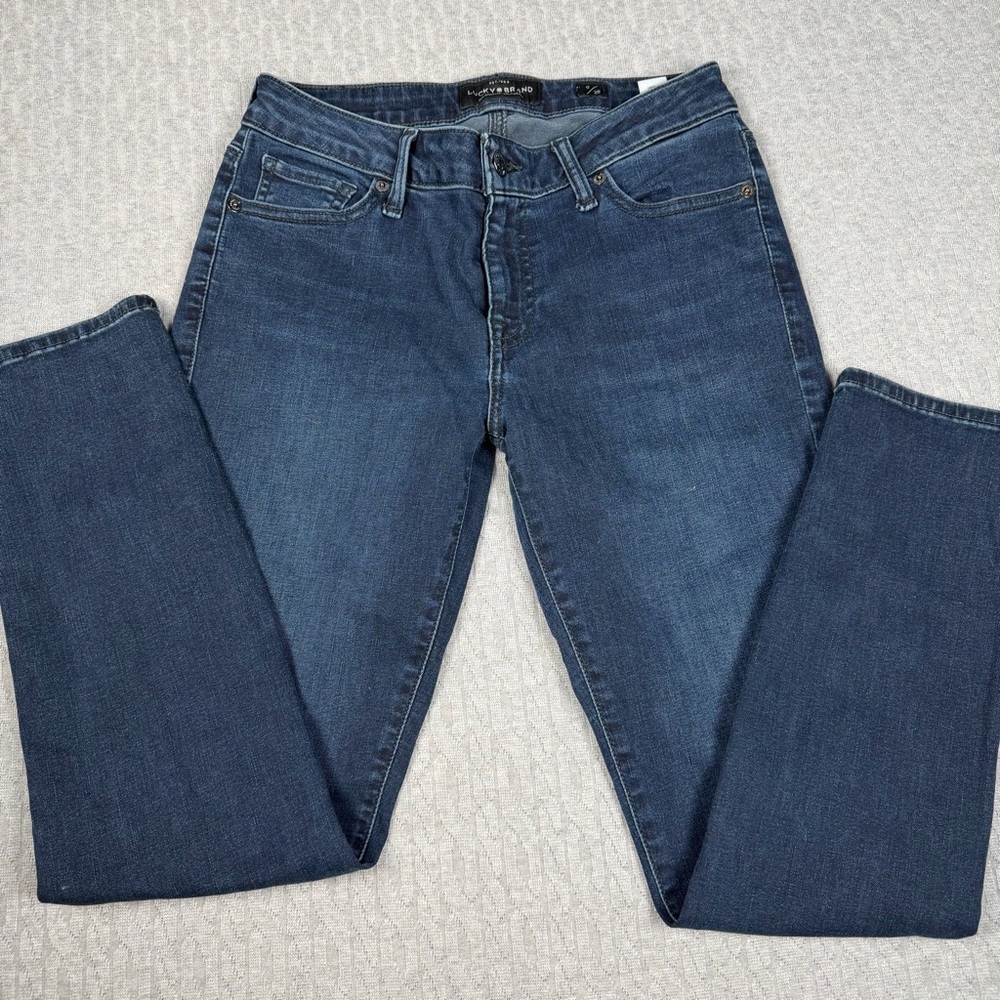 Lucky Brand Women's Dark Blue Skinny Jeans